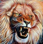 Image result for Roaring Lion Art