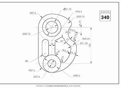 Image result for AutoCAD 2D Drawing Examples Advanced