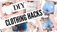 Image result for DIY Clothing Hacks