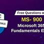 Image result for MS-900 Exam Questions