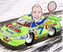 Image result for NASCAR Caricature
