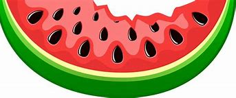 Image result for Watermelon Slice Watercolor Clip Art
