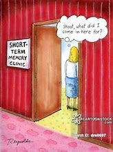 Image result for Old People Memory Loss Cartoon
