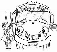 Image result for School Bus Coloring