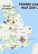 Image result for Map of English Premier League Soccer Teams