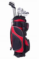 Image result for Golf Bag and Clubs