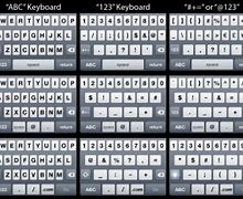 Image result for Keyboard iPhone 6 Plus Symbols