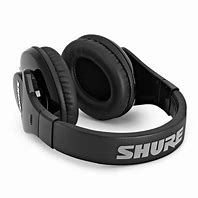 Image result for Shure Headphones Gold and Black
