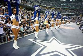 Image result for Dallas Cowboys Cheerleaders Game Day