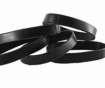 Image result for Black Rubber Bracelets