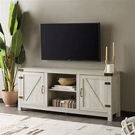 Image result for Grey Farmhouse TV Stand