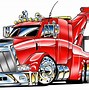 Image result for Roll Back Tow Truck Clip Art