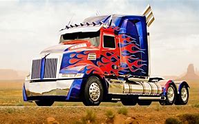 Image result for Transformers Optimus Prime Car