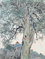 Image result for Wu Guanzhong Flower