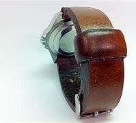 Image result for Red Leather Watch Strap