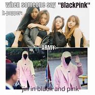 Image result for BTS and Black Pink English Memes