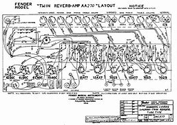 Image result for Fender Twin Reverb Tube Layout