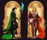 Image result for Loki and Avengers Fan Art
