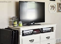 Image result for Turn Ottoman into TV Stand