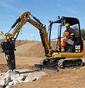 Image result for Caterpillar Mini Excavator Mower Attachments