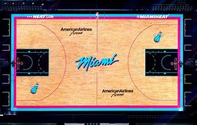Image result for Miami Basketball Court in a Circle Image