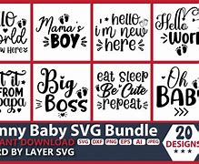 Image result for Funny Baby SVG