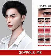 Image result for Sims 4 Korean Hair CC Male