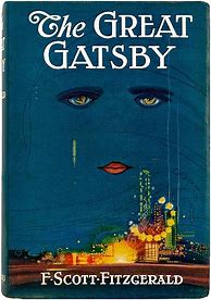 Image result for Great Gatsby Book Cover