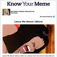 Image result for Please Leave Me Alone Meme