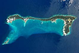 Image result for NASA Satellite Image of San Salvador Bahamas