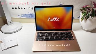 Image result for MacBook Air M1 Gold Color