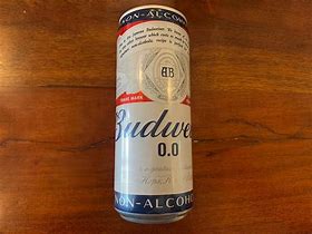 Image result for Non-Alcoholic Budweiser Beer