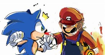 Image result for Mario X Sonic Fanfic