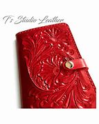 Image result for Hand Tooled Leather iPhone Belt Case
