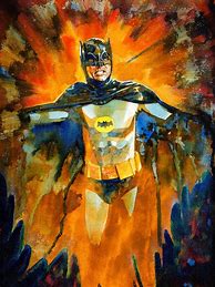 Image result for Adam West Batman Artwork