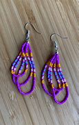 Image result for Emo Seed Bead Earrings