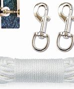 Image result for Rope with Swivel Clip at One End Azlon