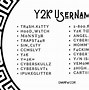Image result for Y2K Usernames