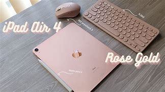 Image result for iPad Air 4 Aesthetic Rose Gold