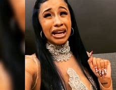 Image result for Cardi B Funny Face