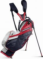 Image result for Sun Mountain 4.5 Ls Stand Bag 2022 in Navy/White/Red