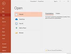 Image result for Find Unsaved Documents PowerPoints