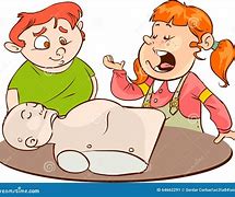 Image result for CPR Training Cartoon