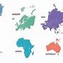 Image result for Continents in Tamil Map
