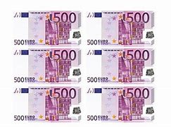 Image result for Euro Paper Money 500
