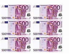 Image result for 500 EUR