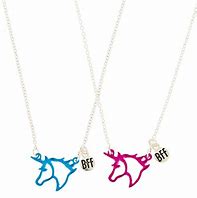 Image result for Best Friend Necklaces Unicorn