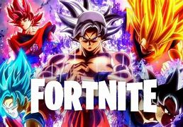 Image result for Fortnite X Dragon Ball Collab Wallpaper