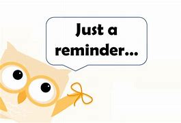 Image result for Gentle Reminder Icon