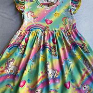 Image result for Rainbow Unicorn Dress